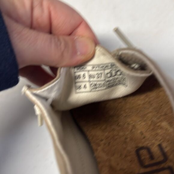 Hey Dude Wendy Slip On Python Brown Lace Up Comfort Snakeskin Print Cork Insole - Picture 6 of 7